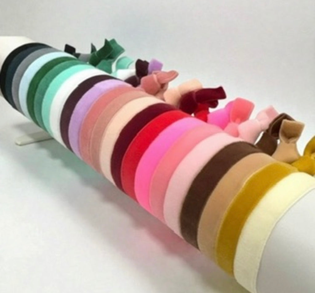 * Bracciale in velluto con passante