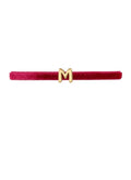 * Bracciale in velluto con passante